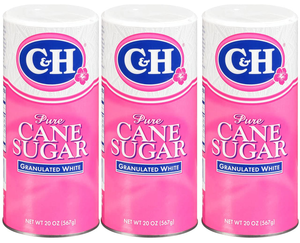 C&amp;H Granulated Sugar canister pour for mess-free dispensing