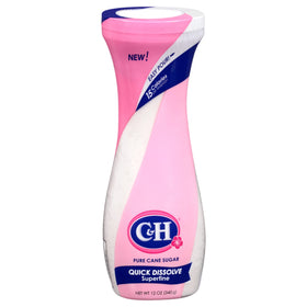 C&H Superfine Sugar pours smoothly into hot coffee for quick sweetness.