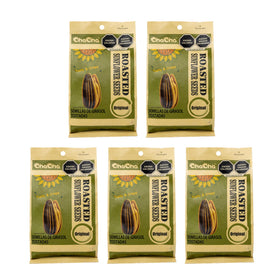 Cha Cha Sunflower Seeds Roasted 250g bag — crisp, ready for on-the-go snacking.