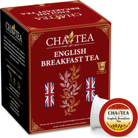 Cha4TEA English Breakfast K-Cup pods deliver bold morning flavor