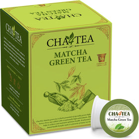 Cha4TEA matcha green tea pods deliver a quick, flavorful cup