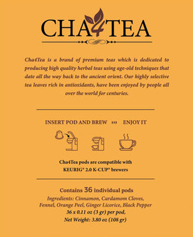 Cha4TEA morning warmth ritual invites a soothing start.