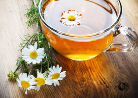 Cha4TEA night-time relaxation scene emphasizes calm evenings with a warm cup.
