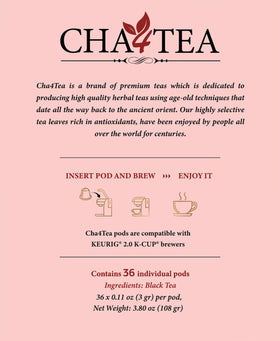 Cha4TEA premium tea leaves deliver rich aroma and authentic flavor.