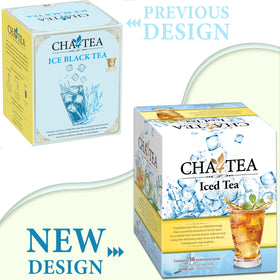 Cha4TEA unsweetened black tea pods ideal for iced beverages.