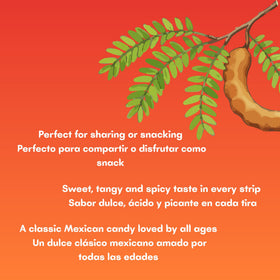 Chaca-Chaca Tamarindo candy closeup—tangy sweetness with a chile kick.