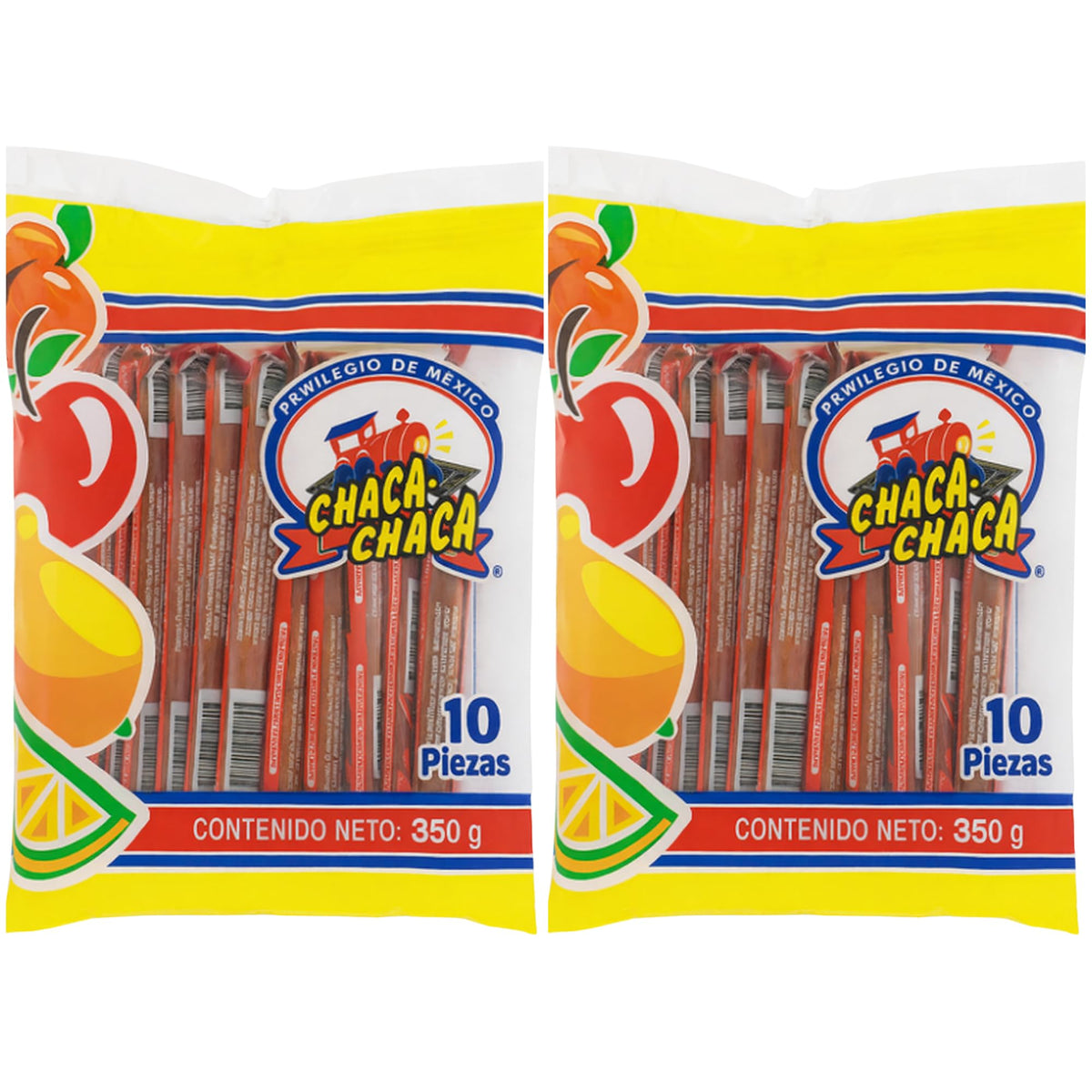 Chaca-Chaca Tamarindo Straws front view—bold, snack-ready flavor for parties.