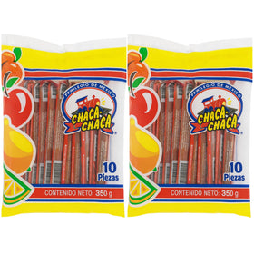 Chaca-Chaca Tamarindo Straws front view—bold, snack-ready flavor for parties.