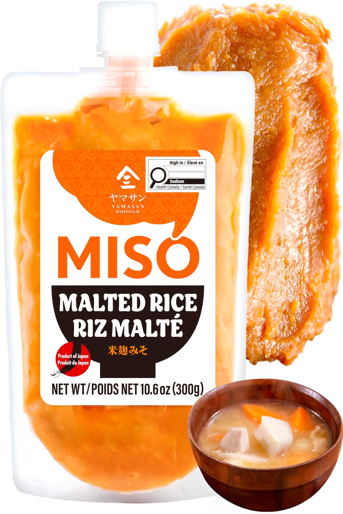 Chaganju Miso paste malted rice tube closeup for quick meals