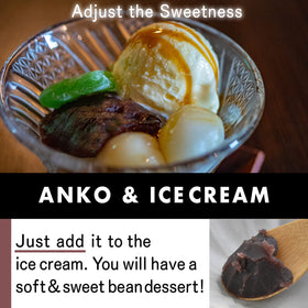 Chaganju Mochi Rice Cake Anko, traditional texture for handmade confections.
