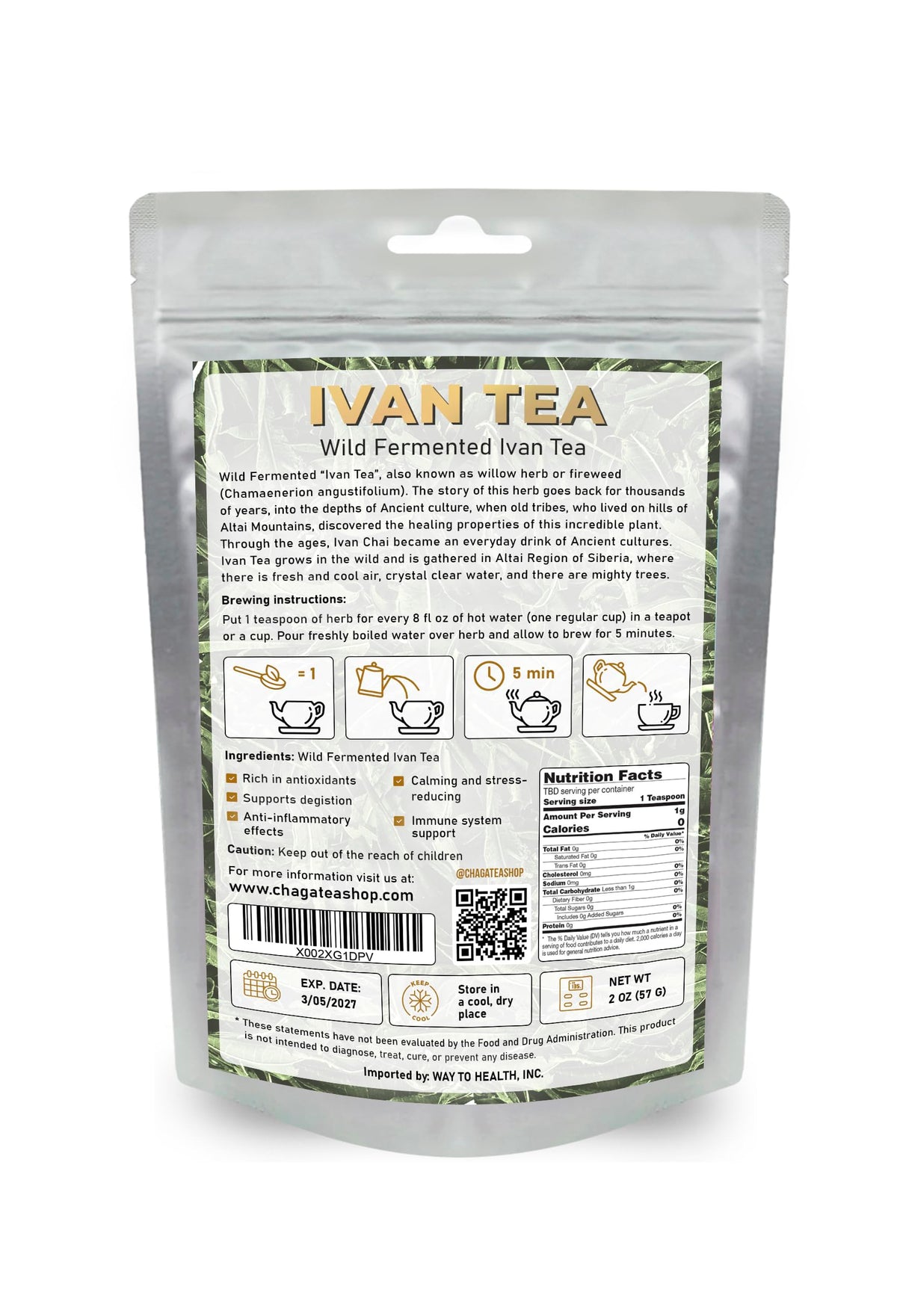 ChagaTeaShop wild Ivan Chai harvest in Altai forest for natural energy.