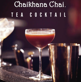 Chaikhana Chai 64-ounce container ready for multiple servings