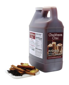 Chaikhana Chai spicy masala concentrate bottle ready for bold tea at home