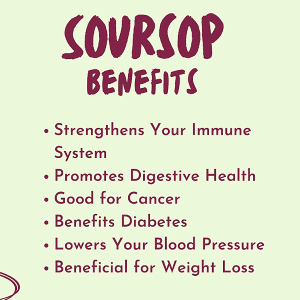 Vibrant Cham Organics Soursop Powder smoothie in a glass