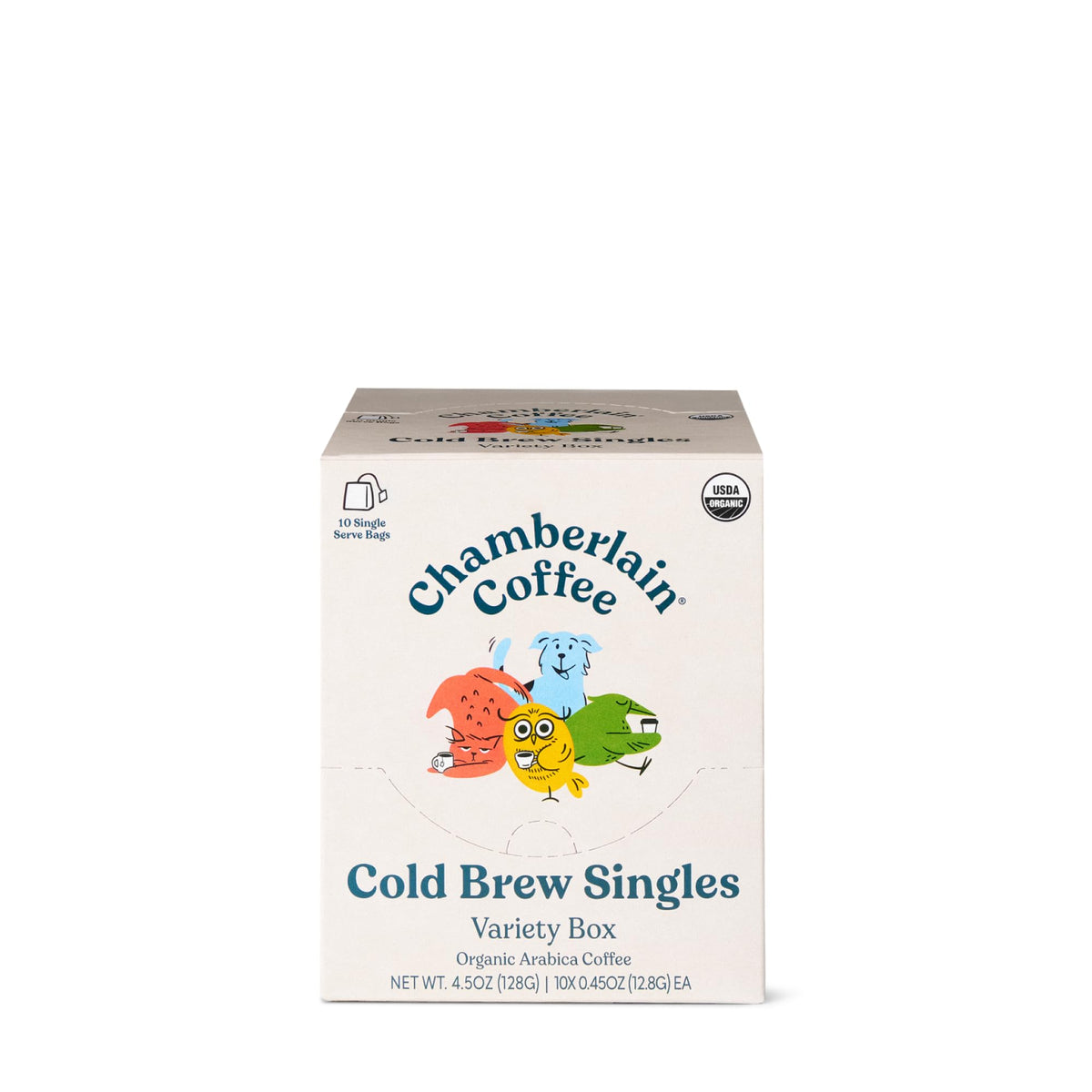 Chamberlain Coffee Family Blend medium roast single-serve for everyday balance