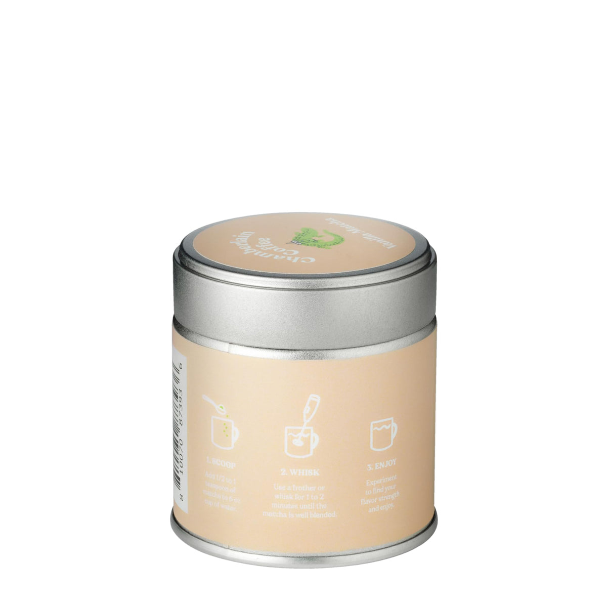 Chamberlain Coffee vanilla matcha latte foamy cup highlighting smooth, spa-like flavor and everyday ritual.