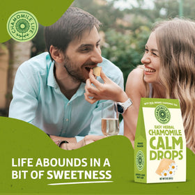 Chamomile Life Three Flavors feature Easy Herbal, Happy Huckleberry, Laidback Lemon