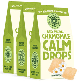 Chamomile Life Easy Herbal Calm Drops bottle for gentle relaxation on the go
