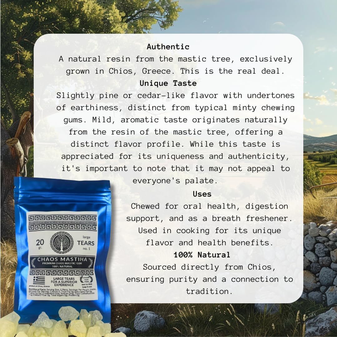 Chaos Mastiha on-the-go chewing demonstrates discreet daily use