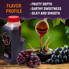 Chargio Abdurrahman Tatlıcı grape molasses pour highlights smooth texture for beverages.