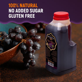 Chargio grape molasses jar detail emphasizes velvety depth ideal for toppings.
