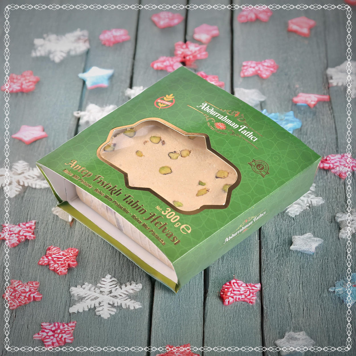 Chargio Halvah Pistachio gift box, perfect holiday treat