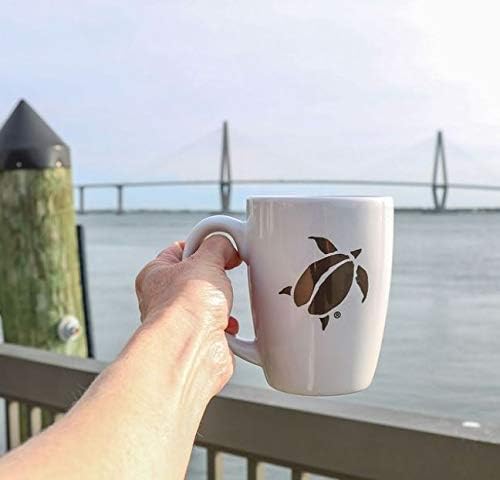 Charleston Coffee Roasters ground coffee measured for a smooth, balanced brew.