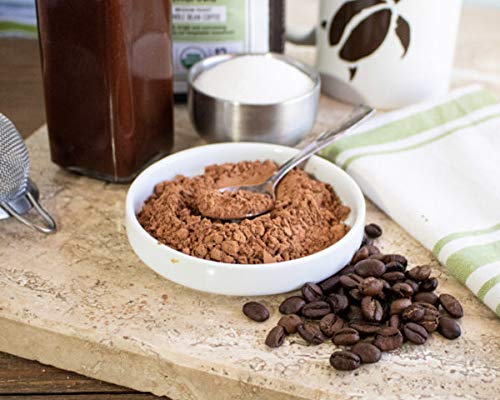 Pour-over setup with Kiawah Dark Roast brew