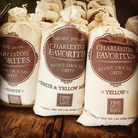 Charleston Favorites corn bran flecks highlight genuine stone-ground character.