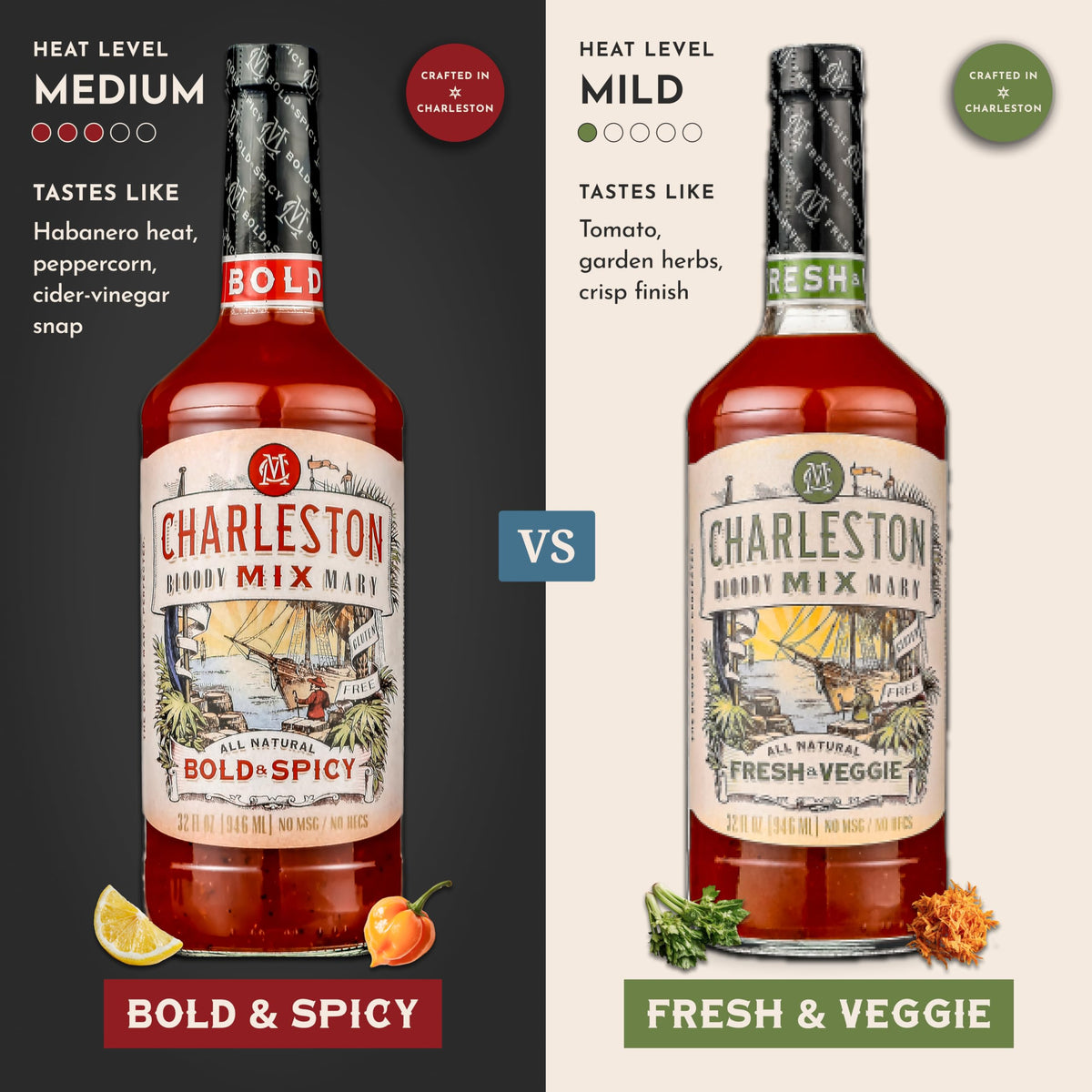 Close-up of Charleston Mix spices adds depth to marinades
