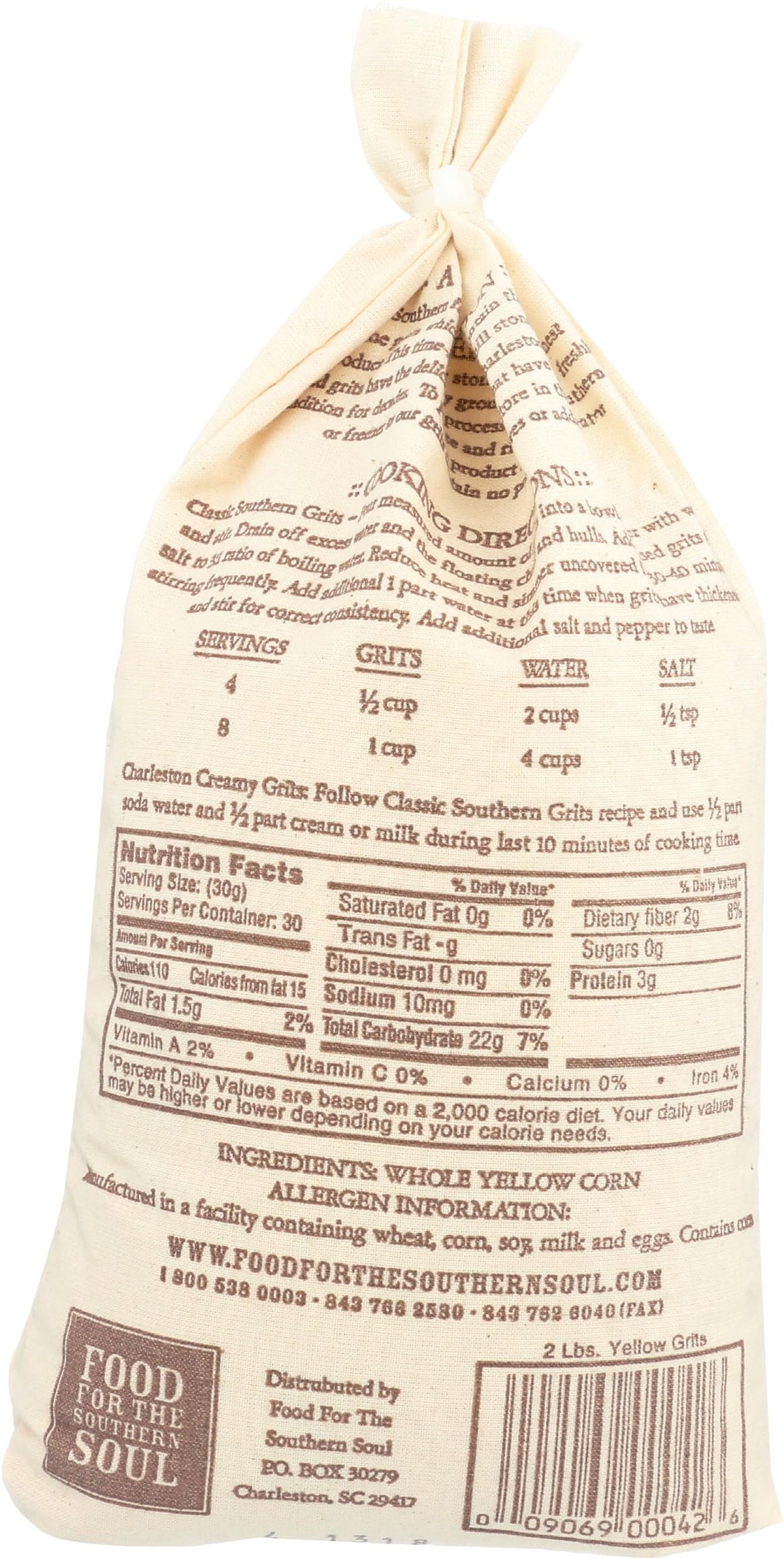 Charleston Stone Ground Grits simmering in a pot, promising rich, creamy results.