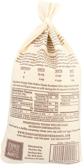 Charleston Stone Ground Grits simmering in a pot, promising rich, creamy results.