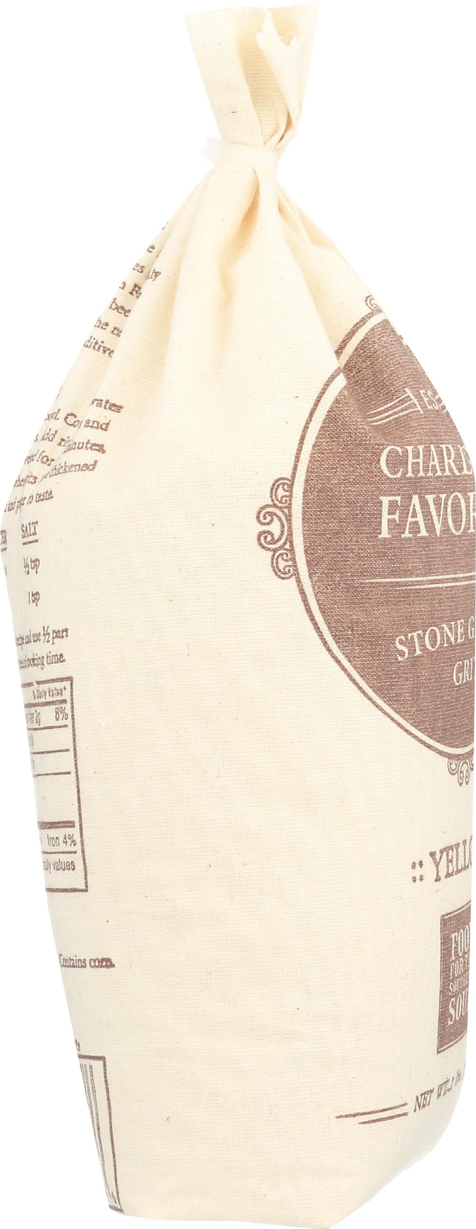 Traditional grinding stones echo Charleston's 170-year grits heritage.