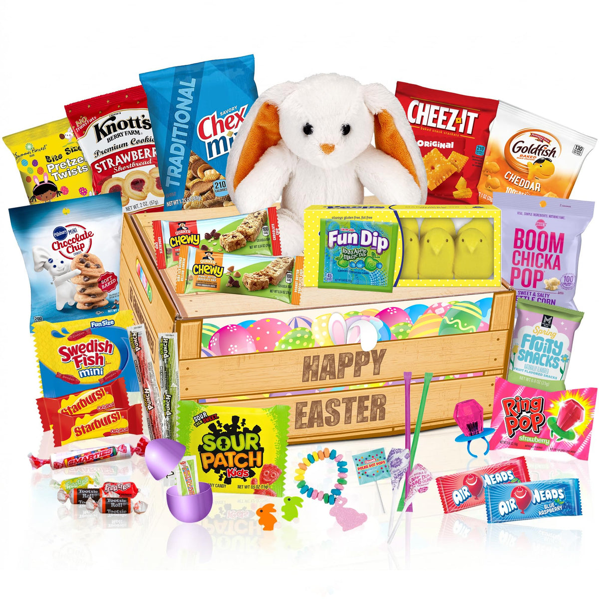 Charmed Crates Easter basket plush bunny delivers cozy moments and gift-ready delight.