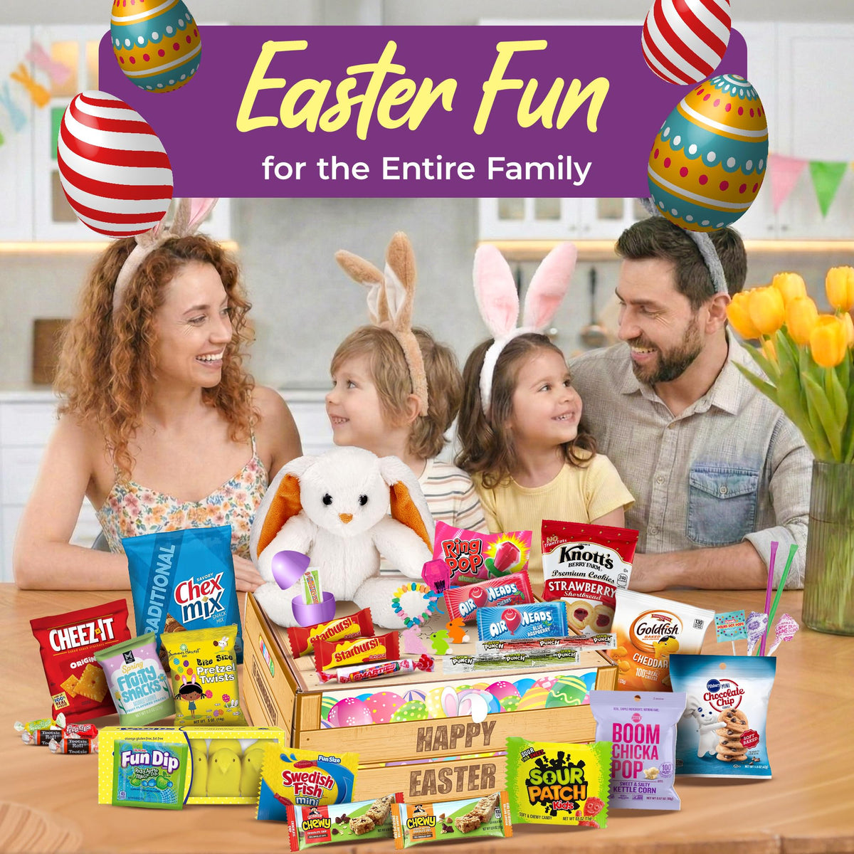 Charmed Crates Easter basket unboxing creates anticipation and photo-worthy moments.