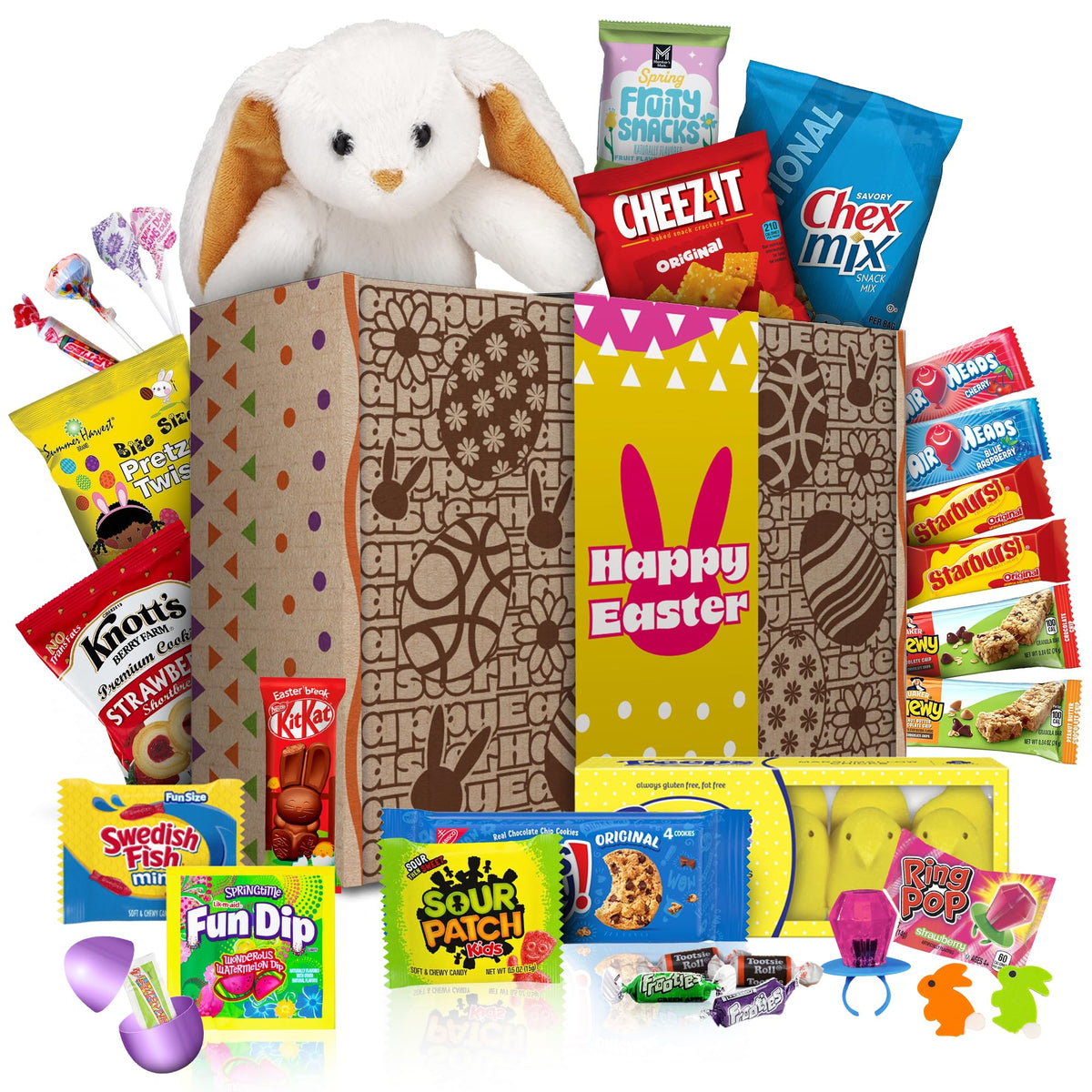Charmed Crates premade Easter basket for kids, ready to delight with toys and candy.