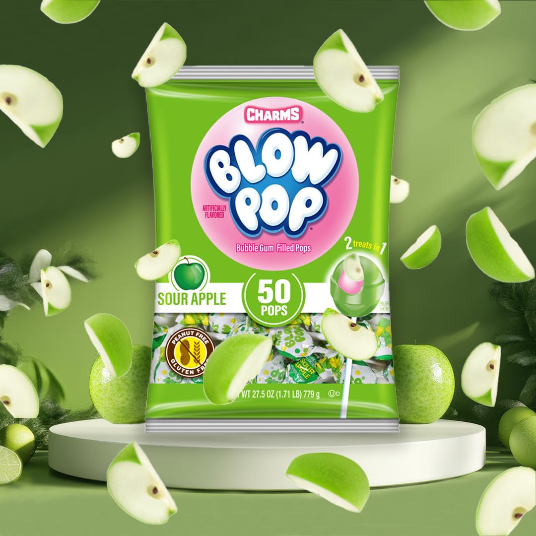 Perfect for gift bags and stocking stuffers with Charms Blow Pops.