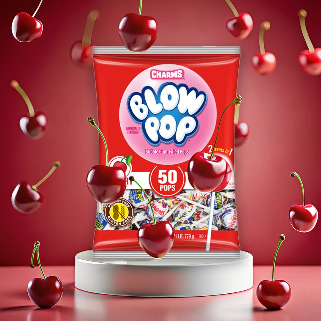 Charms Blow Pop party-friendly candy for gifting and treats.