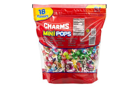 Charms Mini Pops 18 flavors variety for celebrations and gifts.