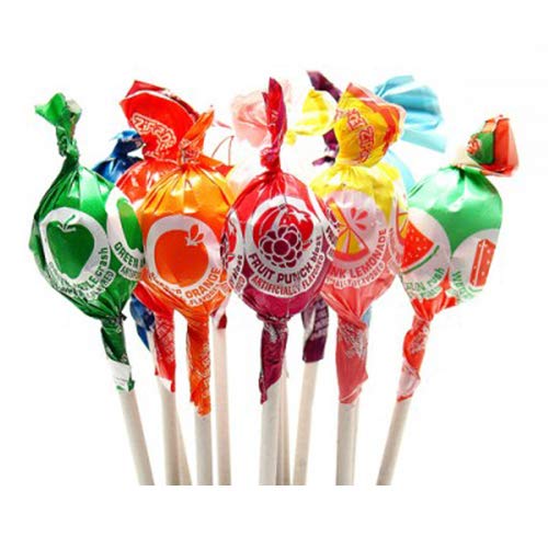 Charms Mini Pops on 3-inch sticks are easy to hold for kids and adults.