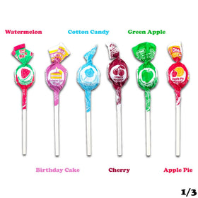 Charms Mini Pops 400-count bag ideal for parties.