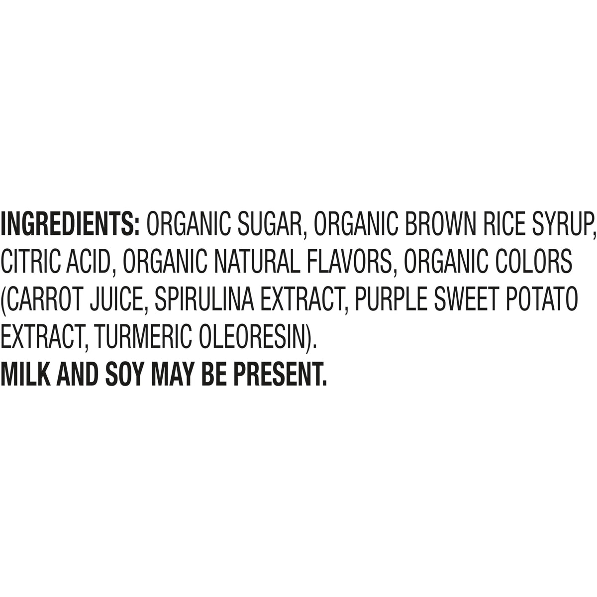Charms Organic Pops six-flavor display for family tastings.