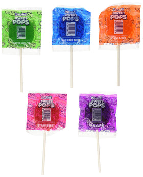 Charms Sweet Pops flavor assortment image, ideal for snacking and sharing at gatherings