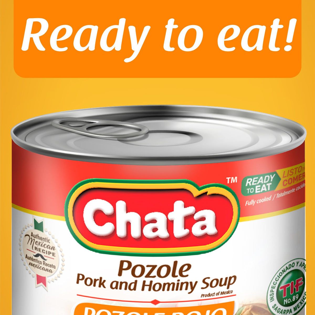 Chata Pozole spiced red broth close-up evokes authentic flavors
