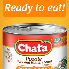 Chata Pozole spiced red broth close-up evokes authentic flavors