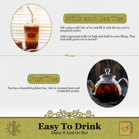 ChaTraMue Extra Gold Tea brewing highlights robust aroma and depth