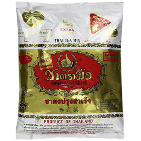 ChaTraMue Extra Gold Tea packaging shows premium blend and convenience