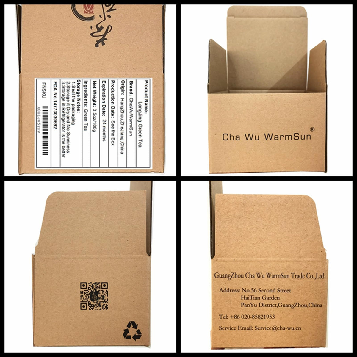 ChaWuWarmSun product showcase on shelf for tea lovers.