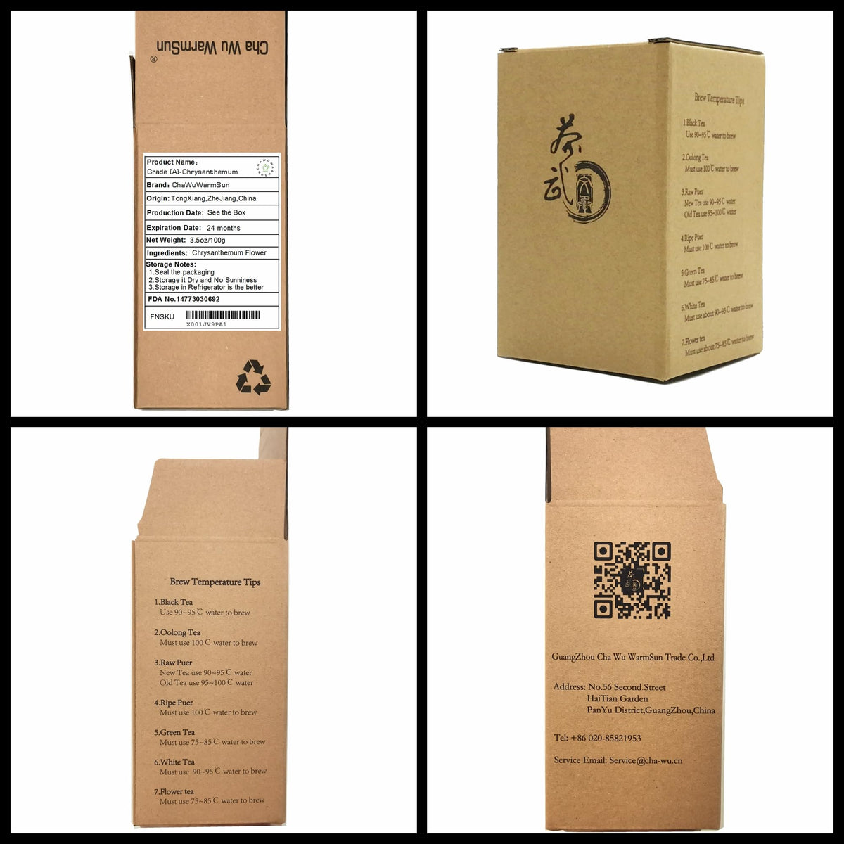 ChaWuWarmSun refrigeration-storage, maintain freshness between batches for best flavor.