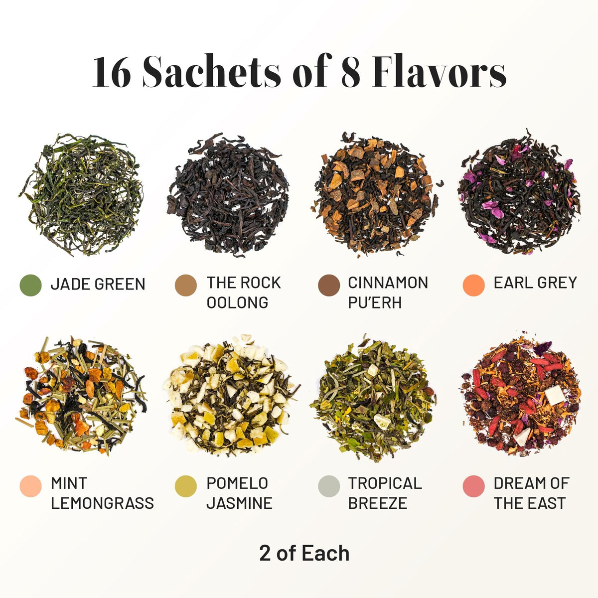 ChaYeah Cinnamon Pu’erh blend with warm spice and earthy depth.